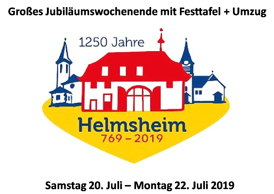 1250 Jahre Helmsheim 20. - 22.07.2019